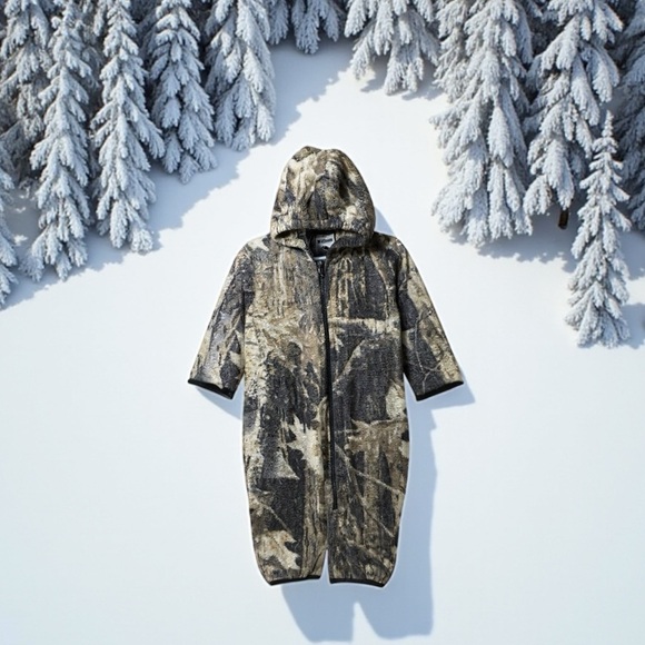 Columbia Kids Camouflage Snuggle Suit - Picture 1 of 4